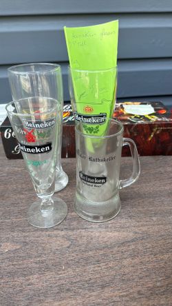 Heineken Glasses