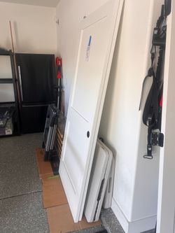 2 Sliding Closet doors 80x36 with rollers