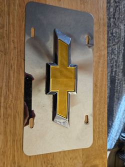 Chevy License Plate
