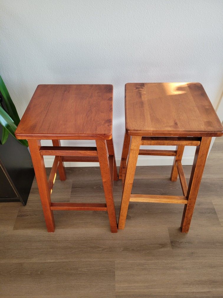 Wooden Bar Stools