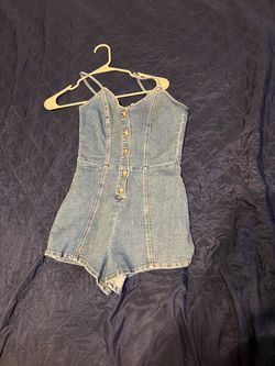 NEW Denim Romper