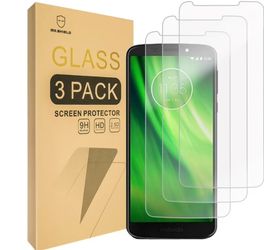 Mr.Shield [3-PACK Designed For Moto G6 Forge [Tempered Glass] Screen Protector
