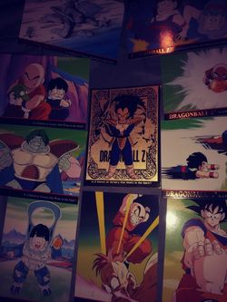 Dragonball z cards rare gold