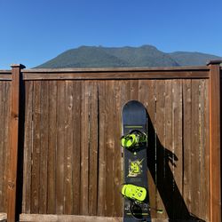 K2 Factory Rocker Snowboard 161cm + K2 Bindings