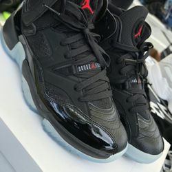 Men's Jordan Two Trey Black And Red