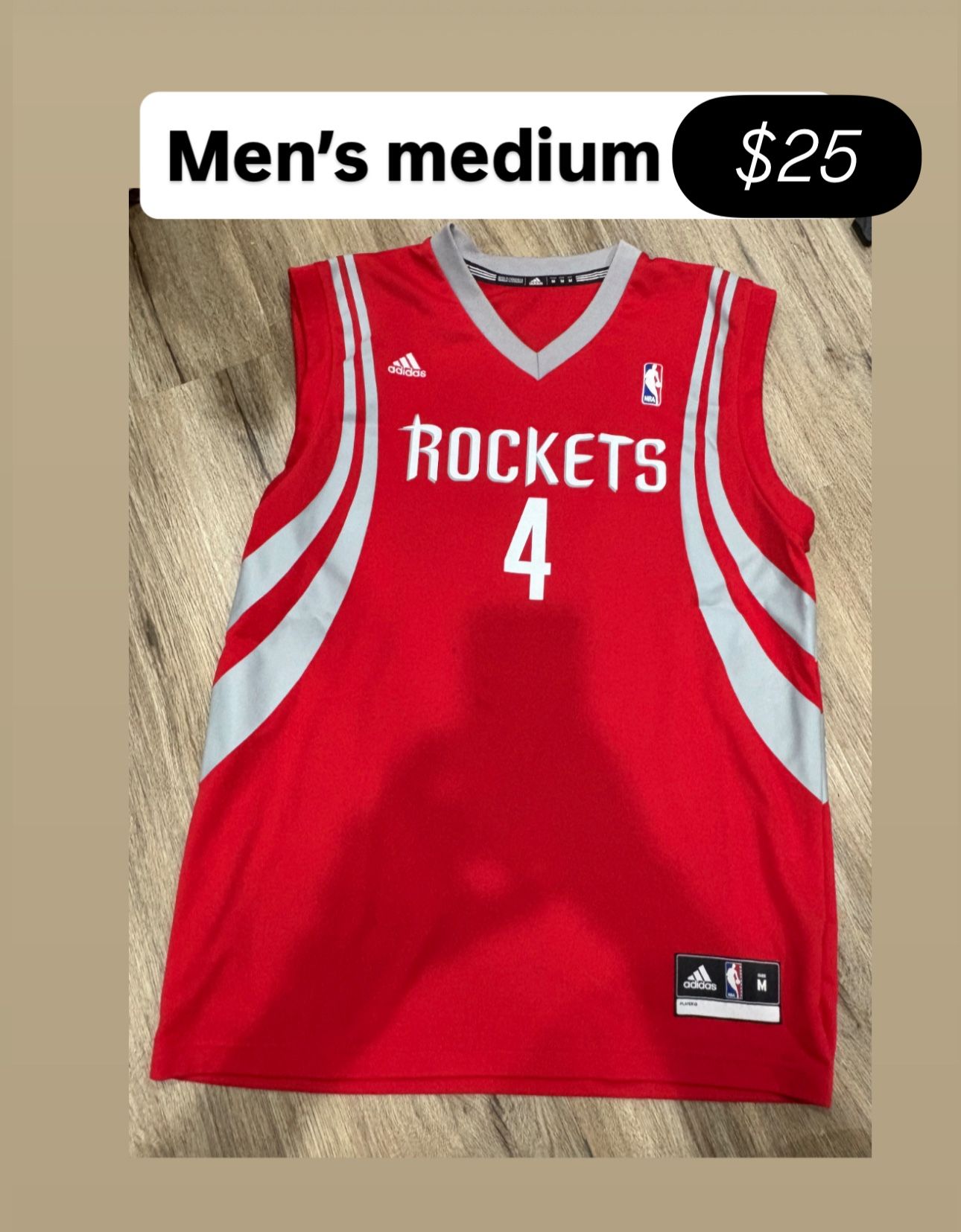 Houston Rockets Luis Scola Men’s Medium