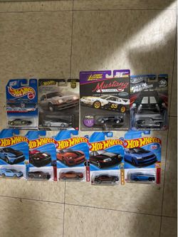 Hot wheels mustang lot
