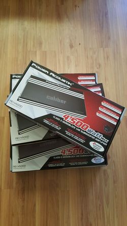 4500 watt bass amplifier brand new