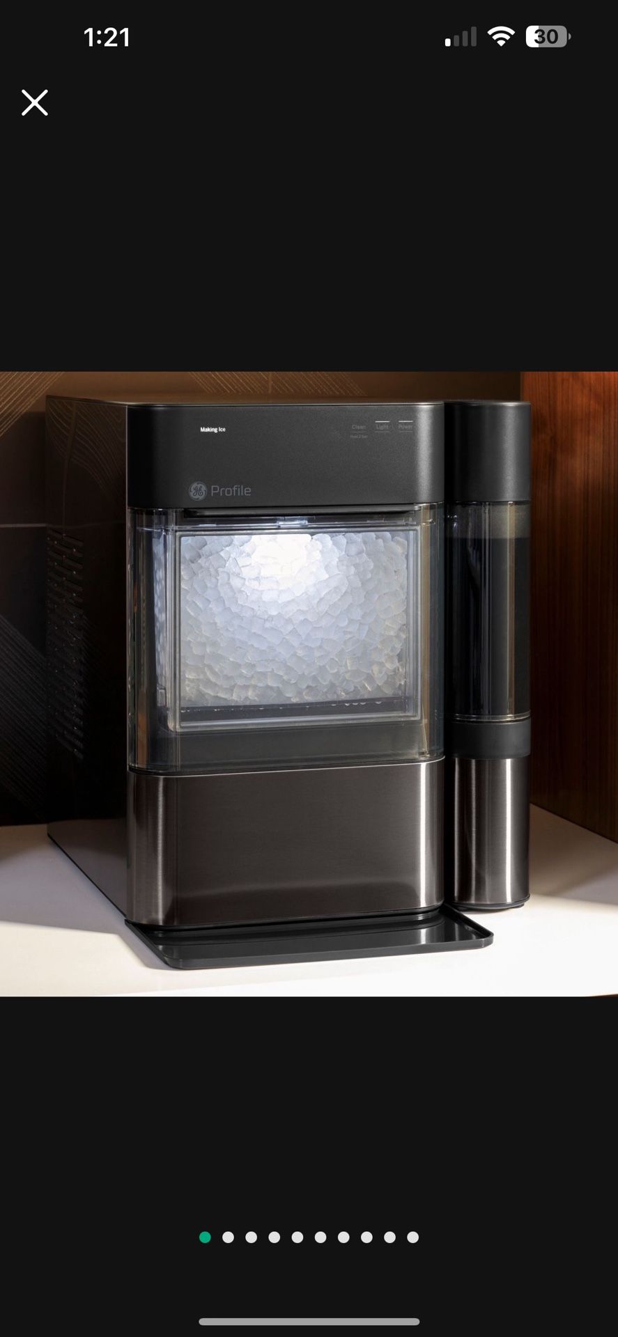 Brand New GE Opal™ 2.0 Nugget Ice Maker with Side Tank