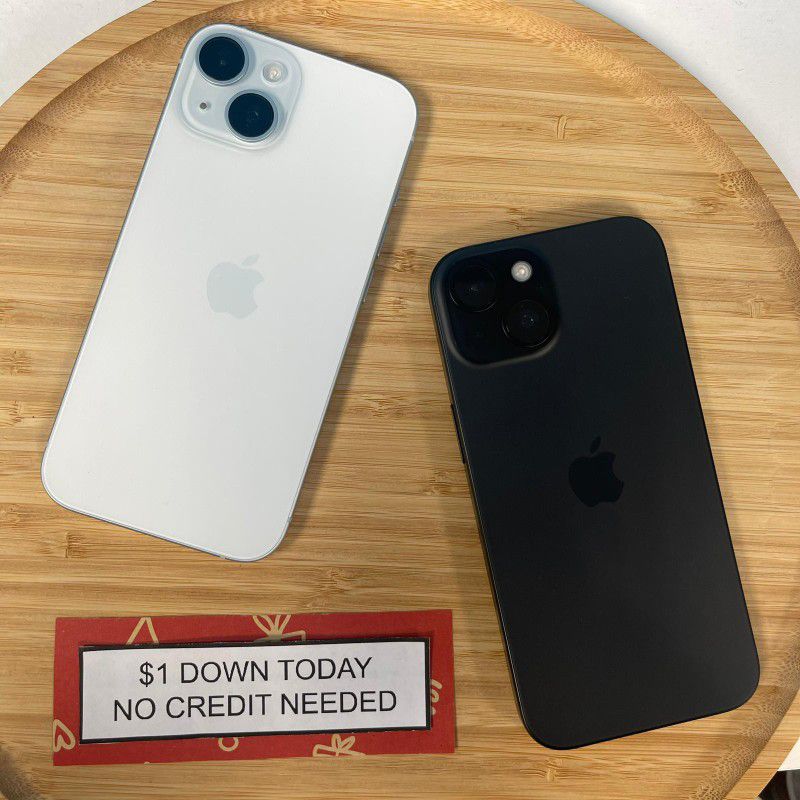 Apple iPhone 15 -PAYMENTS AVAILABLE-$1 Down Today 