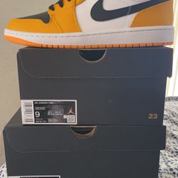 New -Jordan 1 MID Yellow Sz 9 And 14 I Sold 