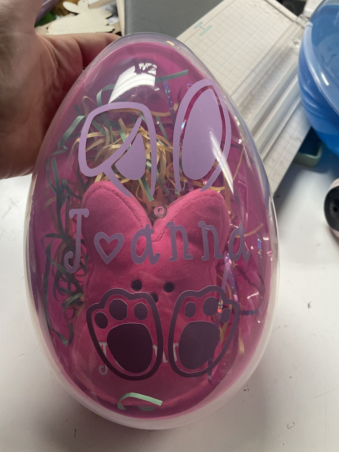 Last Minute Easter Egg Personalized 