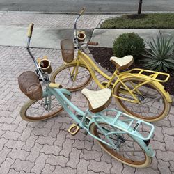 Two Huffy Nel Lusso Classic Women's Cruisers