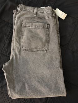 Grey Baggy Pants Holister
