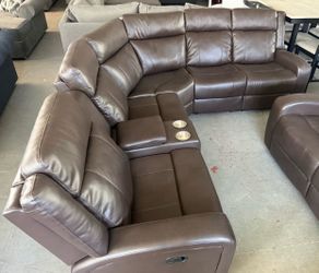 New sectional sofa recliner