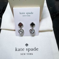 New Kate Spade Heart Earrings