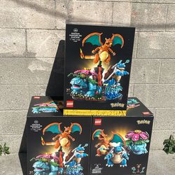 Pokemon Lego - Charizard/Venusaur/Blastoise