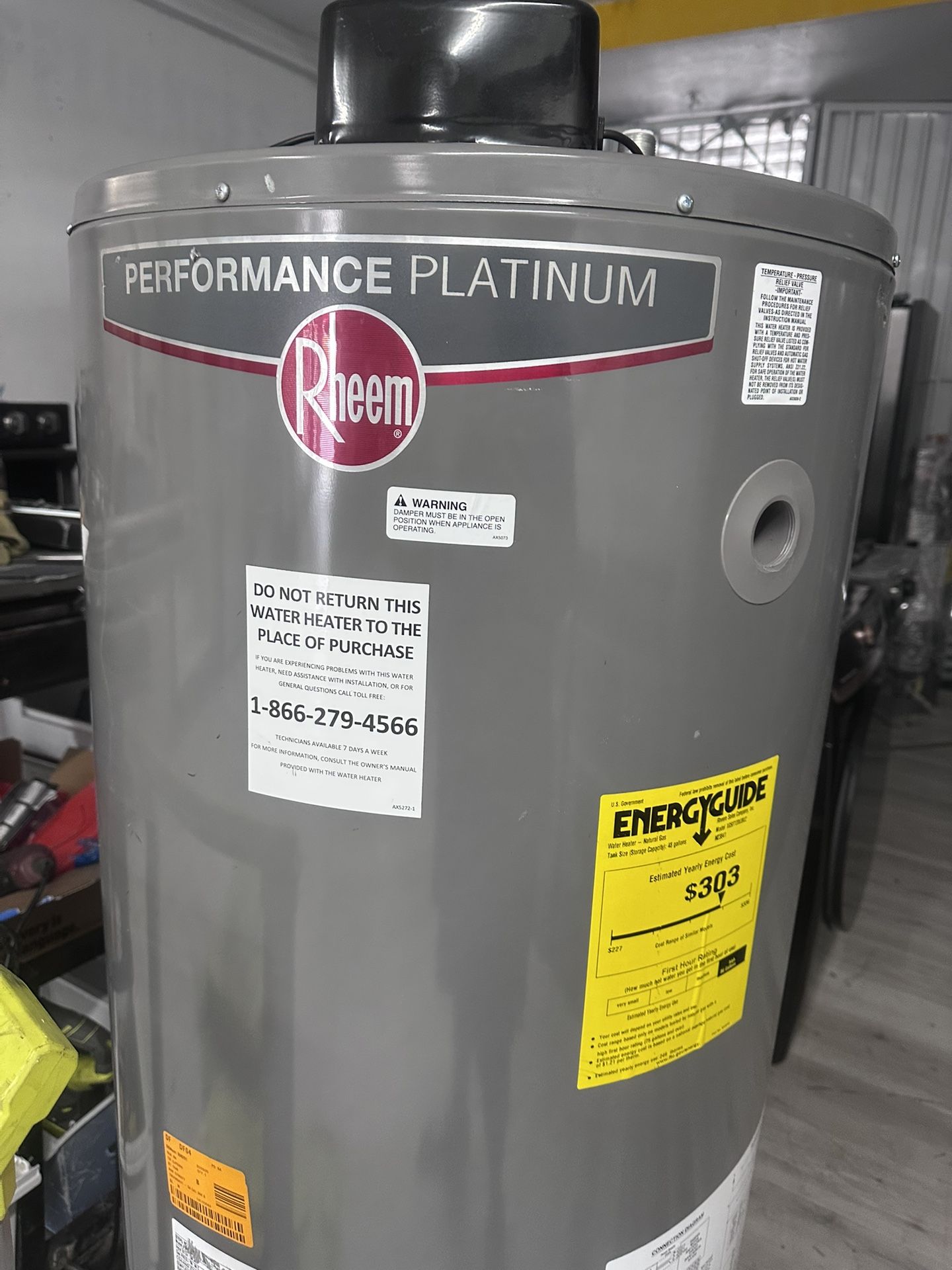 Performance Platinum Water Heater Rheem