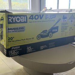 40V HP Brushless 20 in. Cordless Electric Battery Multi-Blade Walk Behind Self-Propelled Mower - 8.0