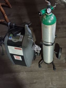 Oxygen equipment in good condition