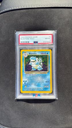 Pokemon Slab 1999 Blastoise HOLO PSA8