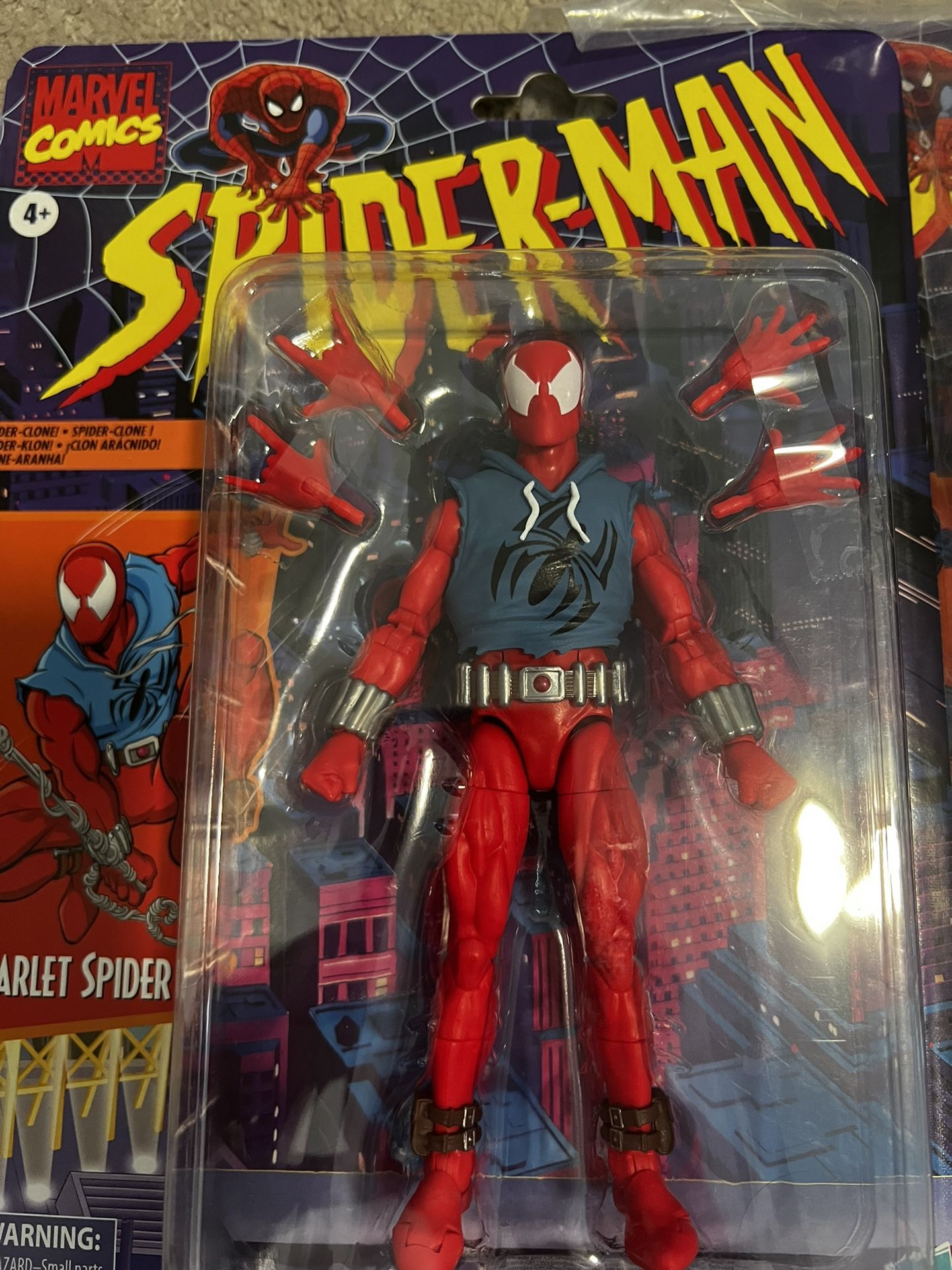 Marvel Legends Scarlet Spider-Man Retro