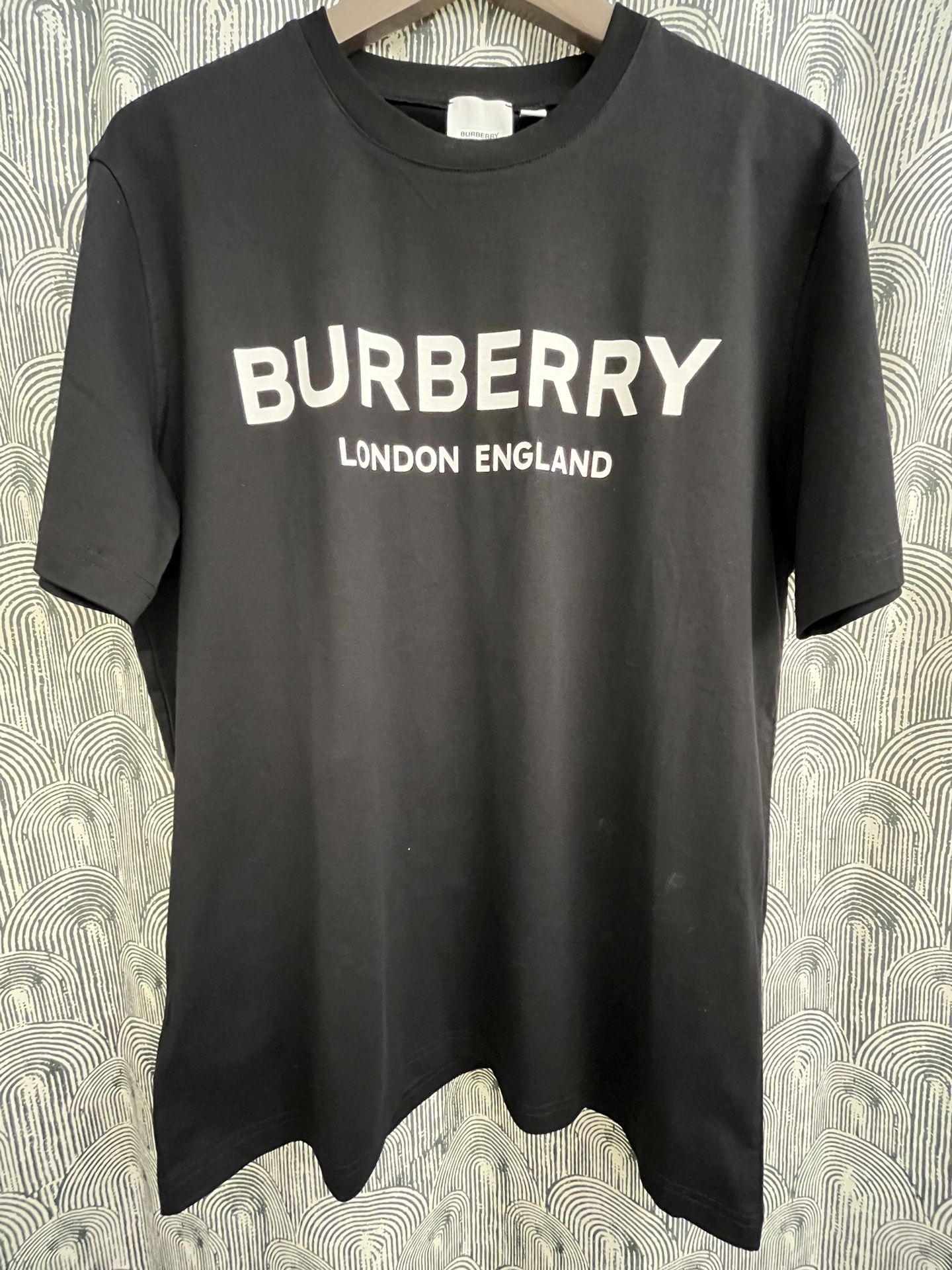 Burberry Logo Print Short Sleeve Shirt