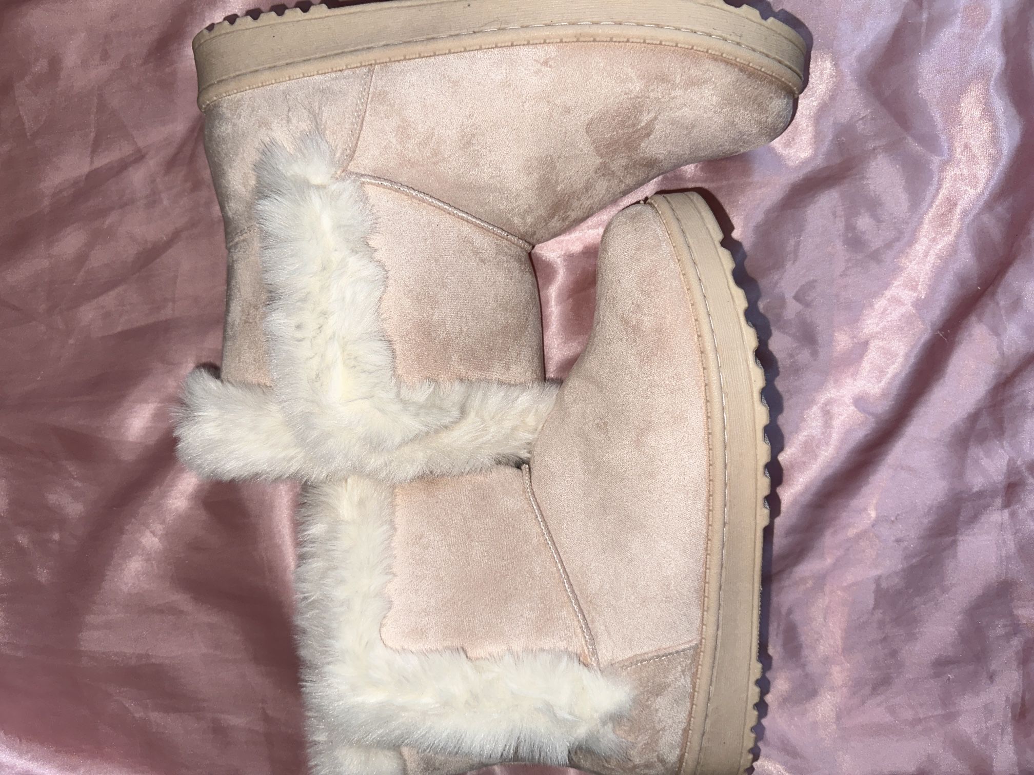 Soft Pink Boots
