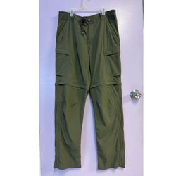 REI Co-op Men’s Green Cargo Pants Size 34Wx32L