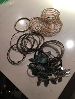 Bracelets with necklace