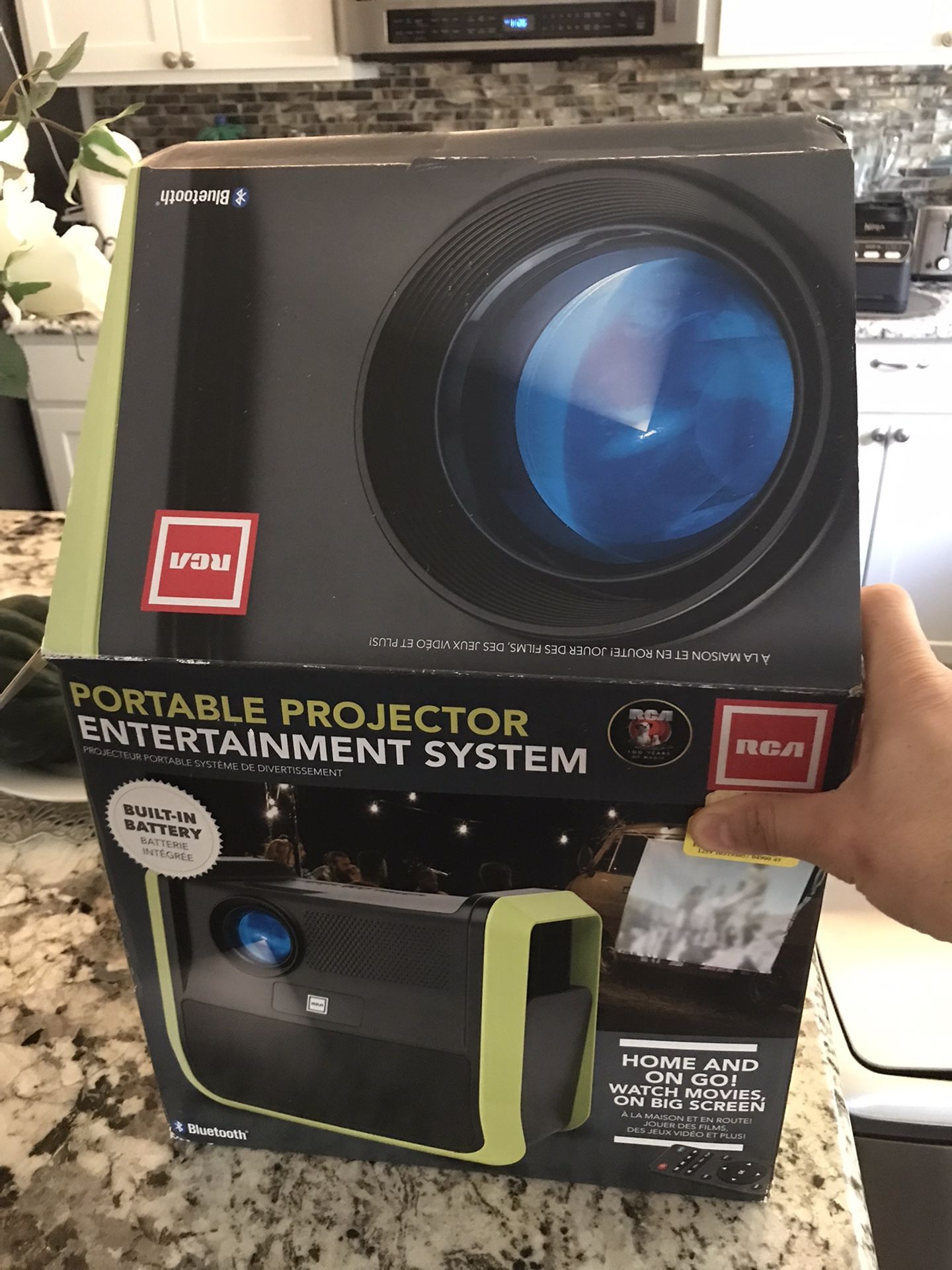 Portable Projector Entertainment System
