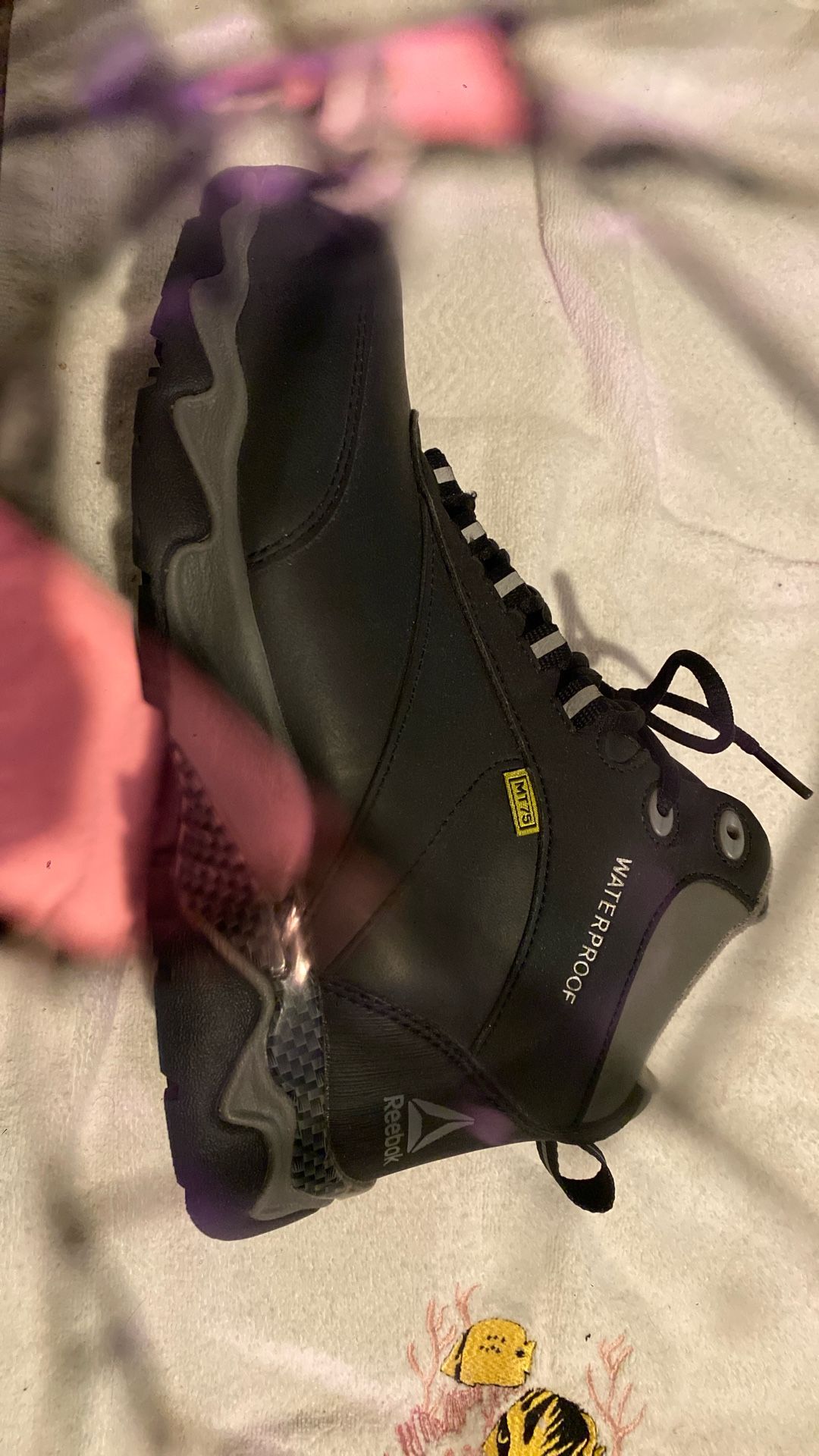 Reebok Waterproof Steel Toe Boots Men’s 8 