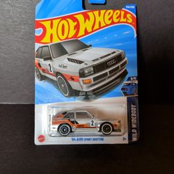 Hot Wheels Treasure Hunt Wild Widebody '84 Audi Sport Quattro 