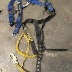 2 Fall Safety harnesses 