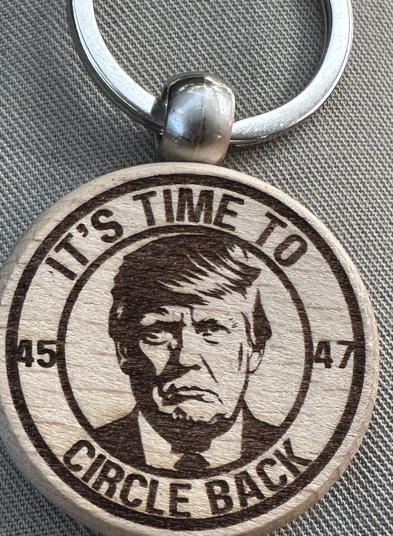 Trump Keychain