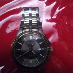 Working mens Pulsar watch