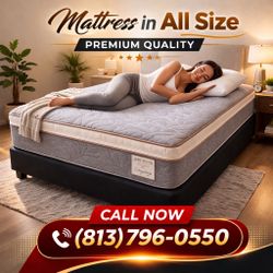 ✨ Brand New Full Size Mattress 14” Pillow Top – Premium Quality at the Best Price | All Sizes in Stock & Same-Day Delivery Available 🚚
