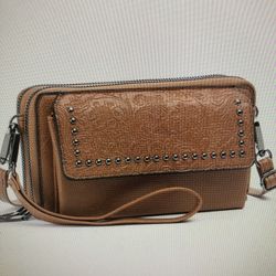 Wind cross-body mobile phone bag