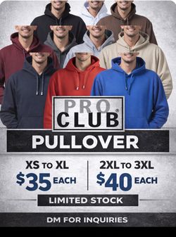 Pro Club Pullover Hoodie