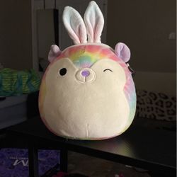 Tie Dye Hedgehog Easter Squishmallow