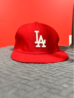 New Era 59FIFTY LA Dodgers Red Hat