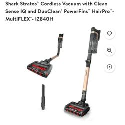 New Shark Stratos Cordless Vacuum 