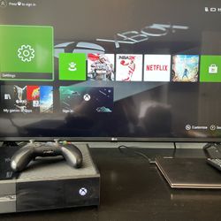 Xbox One 500 Gb With Controller, Kinnect And Games