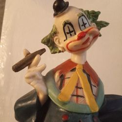 Vintage Clown Paperweight 