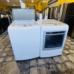 Washer And Dryer Lg De Gas. 