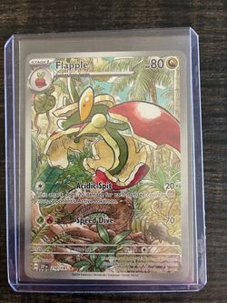 Pokemon Flapple 210/191 Pokémon Card SSP Illustration Rare