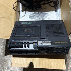 Marantz 201 Portable Cassette Recorder