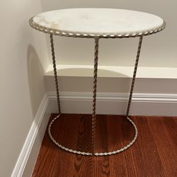 Marble End Table 