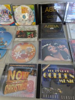 Music CDS-pop, Rock, Christmas, Latin Artists