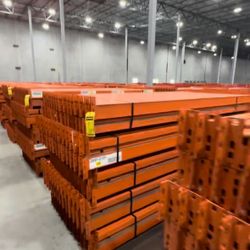 Teardrop Pallet Racks Used Wire Decks Upright Beams